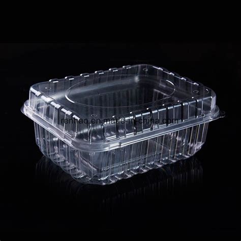 Disposable Plastic Containers Take Away Fast Food Container Fruits Tray ...