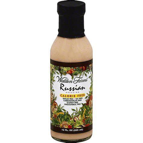 Walden Farms Dressing, Russian | Salad Dressings, Oil & Vinegar | Sun Fresh