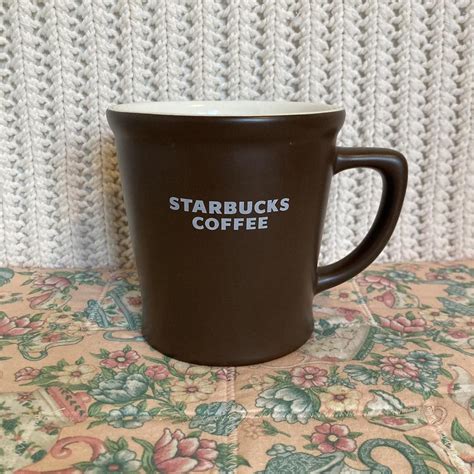 Brown Starbucks Coffee Mug / Tea Cup 16oz. 2008 -... - Depop