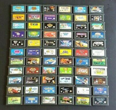 Game Boy Advance Games M-Z Choose From List Tested/working - Etsy