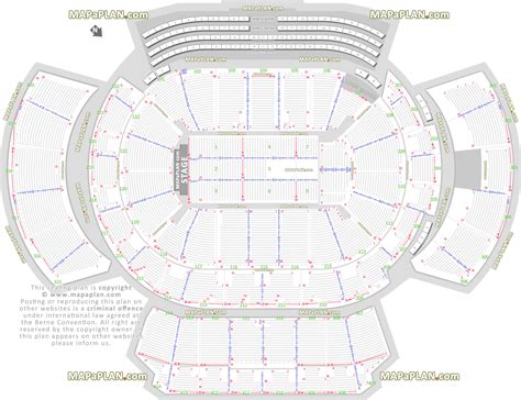 Atlanta State Farm Arena seating chart - Detailed seat & row numbers ...