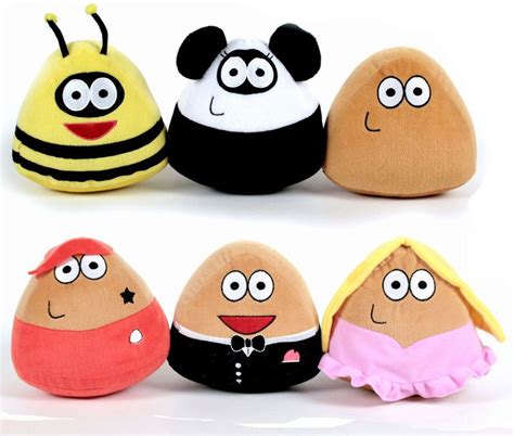 Plush toy assorted Pou - licensed wholesaler | Manualidades, Llaveros ...