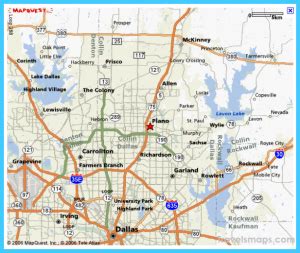 Map of Plano Texas - TravelsMaps.Com