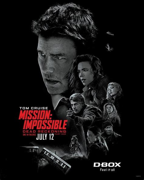 Affiche du film Mission: Impossible – Dead Reckoning Partie 1 - Photo ...