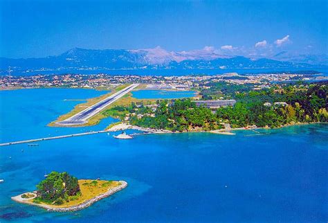 Corfu Airport Map