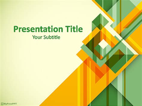 Free Abstract Design PowerPoint Template - Download Free PowerPoint PPT