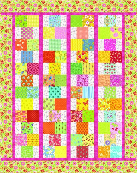 Hopscotch Quilt Pattern Nickel Quilt By Pat Speth Multiple | Etsy