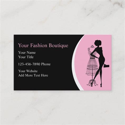 Clothing Boutique Business Cards | Zazzle.com