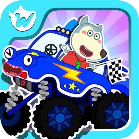 Wolfoo Monster Truck Police - Apps on Google Play