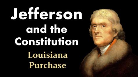 😎 Thomas jefferson louisiana purchase. Jefferson and the Louisiana ...