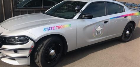 Special Edition Oregon State Police Car Celebrates Pride