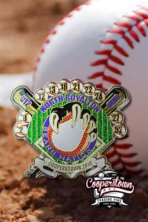 Soft Enamel Cooperstown Trading Pins for Baseball Season | Cooperstown ...