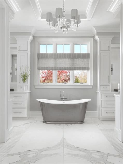 Master Bathroom with Freestanding Tub - Beck/Allen Cabinetry