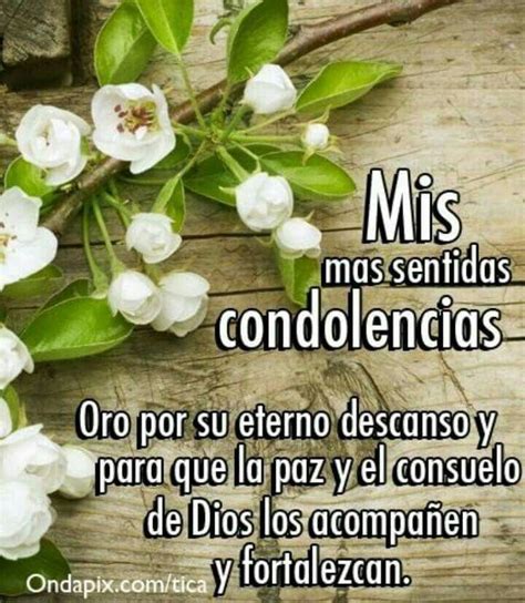 Condolencias | Favorite Quotes and Signs | Mensajes de condolencias ...