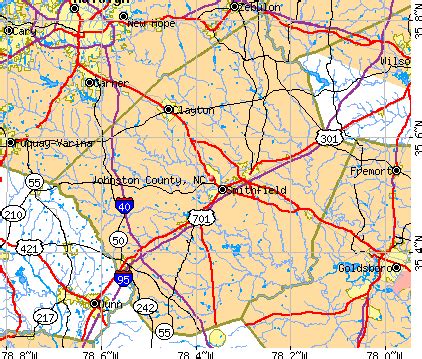 Johnston County, North Carolina detailed profile - houses, real estate ...