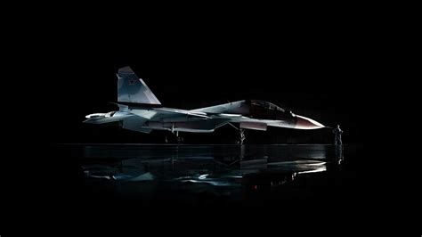 Wallpaper Sukhoi Su-30 military aircraft, man, black background ...