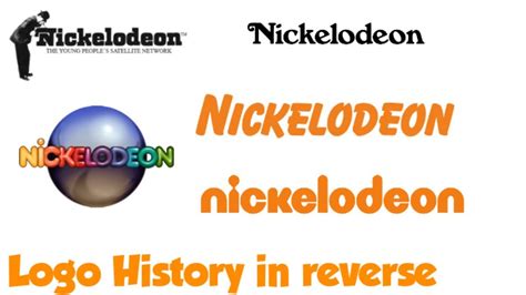 Nickelodeon logo history in reverse - YouTube