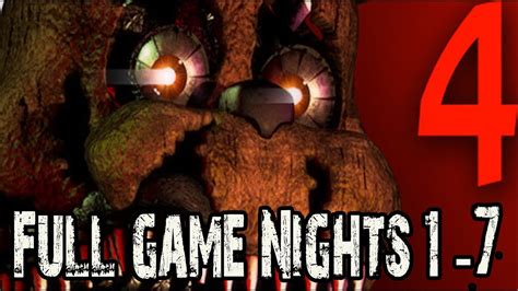 Five Nights at Freddy's 4 Full Game Walkthrough – No Commentary (#Fnaf4 ...