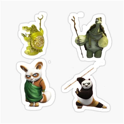 Master Shifu Sticker : Make your unique style stick by creating custom ...