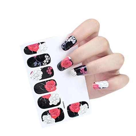 NEW 12pcs New DIY Nail Wraps Stickers Patch Foils Art Decals Nail Art ...