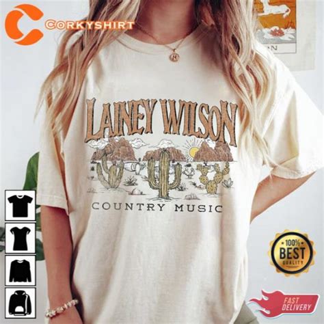 Lainey Wilson Country Music Merch Tour 2023 Shirt - Corkyshirt