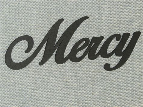 MERCY Wall Word Art Decor Wall Hanging - Etsy