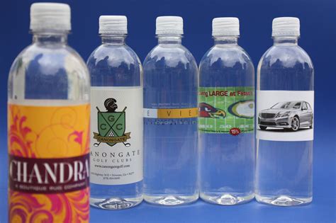 Water Bottle Labels in Atlanta | Augusta | Savannah | Columbus