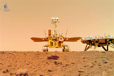 China’s Zhurong rover sends a selfie from Mars - General News - Nsane ...