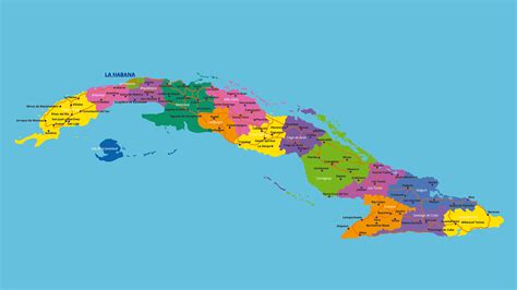 Mapa de carreteras de cuba – Artofit