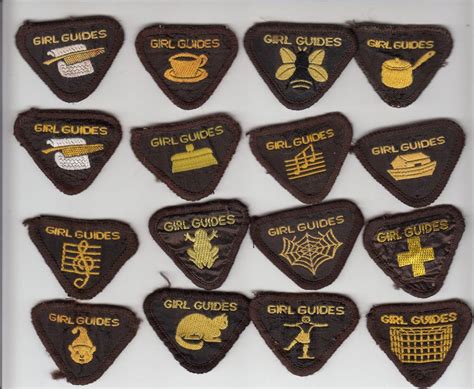 GIRL GUIDE BROWNIE PROFICIENCY BADGE COLLECTION (180) | eBay Guide ...