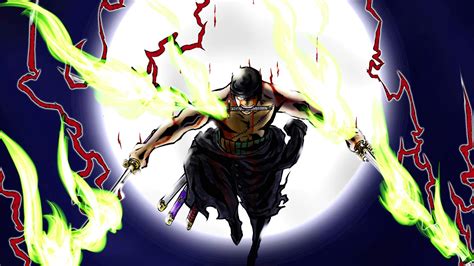 Zoro King Of Hell Wallpaper - TubeWP