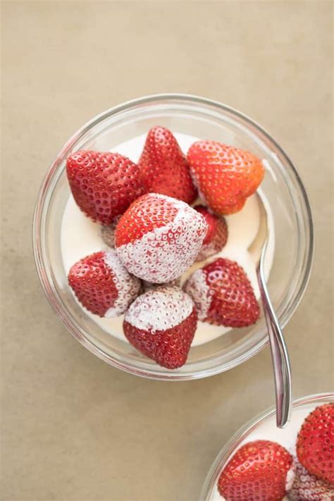 Strawberries and Cream for Wimbledon - Culinary Ginger