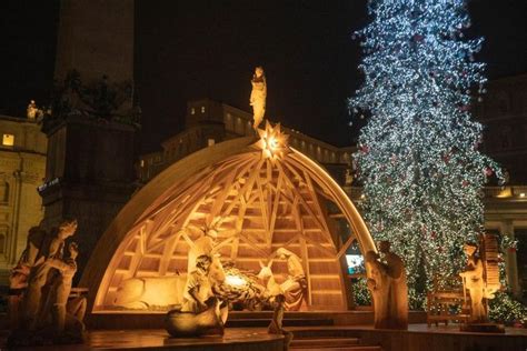 PHOTOS: Vatican Christmas Tree-Lighting Ceremony 2022| National ...