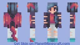 Dragon Girl Minecraft Skin