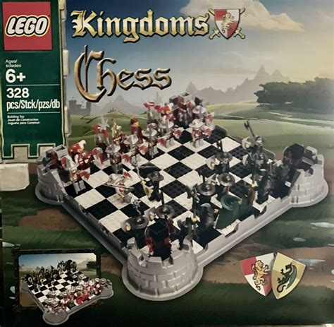 LEGO 853373 Kingdoms Chess Set 328 Pieces New Sealed Unopened Collector ...