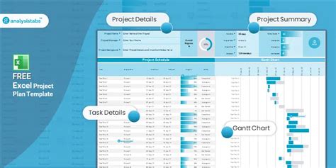 Project Plan Template Excel - Free Download