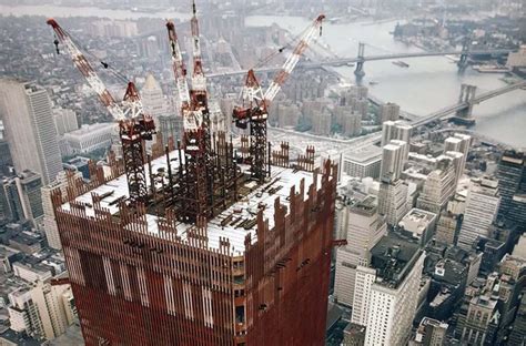 The World Trade Center under construction through fascinating photos ...