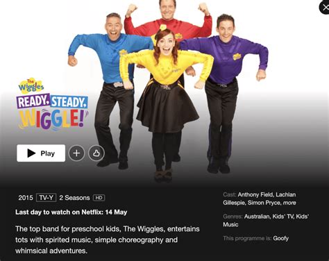 ‘The Wiggles’ Leaving Netflix in May 2022 - TVShowsFinder.com