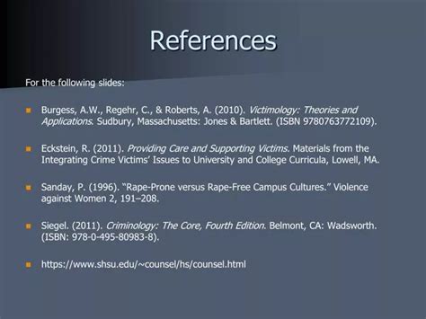 PPT - References PowerPoint Presentation, free download - ID:1718181