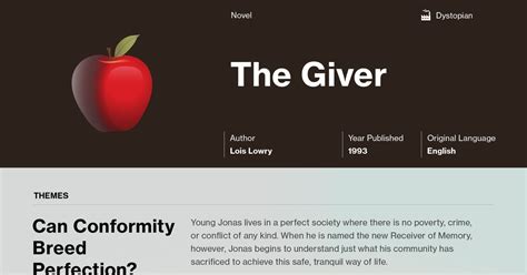 28+ Summary Of Chapter 1 The Giver - CarinaFelicia