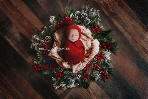 Brilliant Images — Christmas Wreath Digital Backdrop