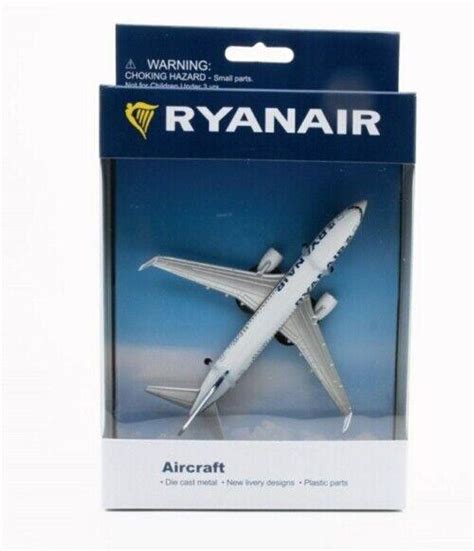 BOEING 737 RYANAIR TOY PLANE | TOY AIRCRAFT | CIVIL AIRCRAFT | Diecast ...