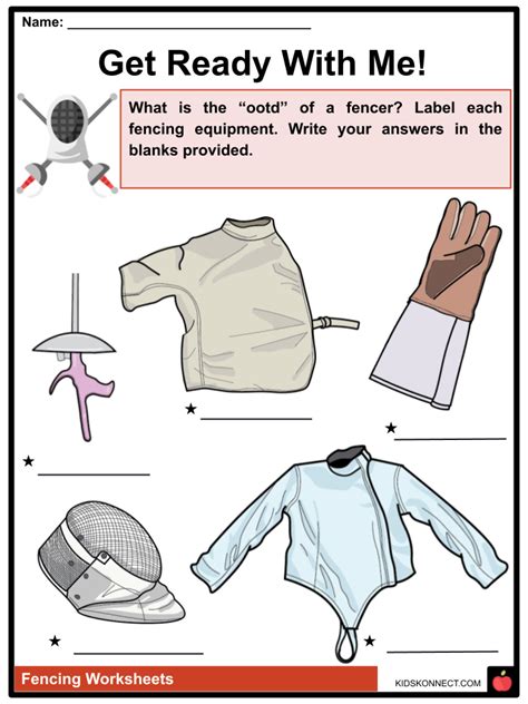 Fencing Worksheets & Facts | Rules, Equipment, Competition