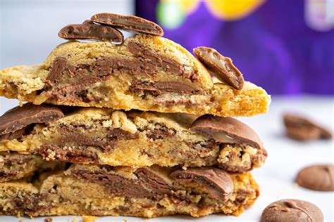 Gluten-free Cadbury Caramel Cookies recipe (using Cadbury Nibbles)