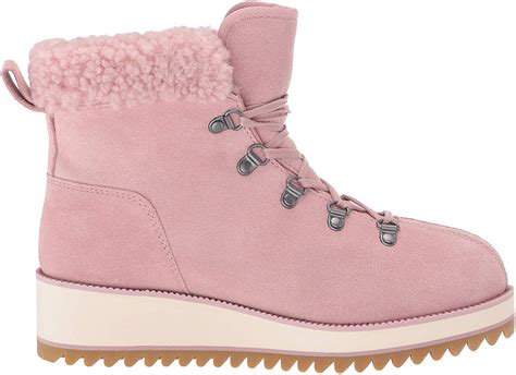 UGG Women's Birch Lace-up Shearling Snow Boot, Pink Crystal, Size 8.0 ...