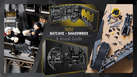 LEGO Batman 76252 Batcave – Shadow Box visual tour and gallery