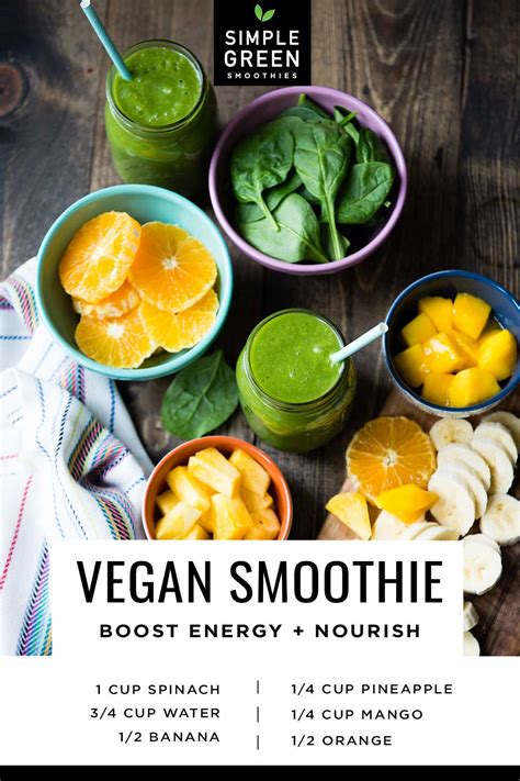 8 Vegan Smoothies for All | Recipe | Whole foods smoothies, Vegan ...