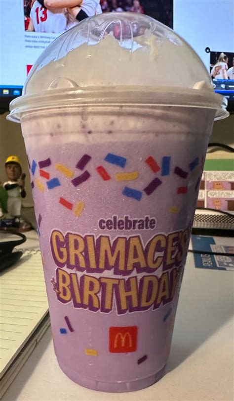 McDonald's Grimace Birthday Shake has a mysterious flavor, but we may ...