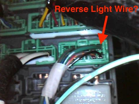 Car Reverse Lights Wiring Diagram