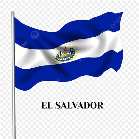 Bandera De El Salvador Dibujada A Mano De Dibujos Animados PNG ,dibujos ...